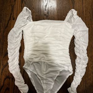 White Princess Polly Bodysuit